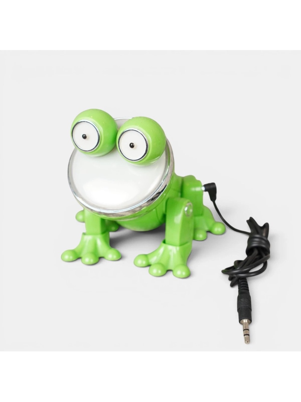 Silverlit Hip Hop Pets Green Frog MP3 Speaker System Sounds & Lights Action Test
